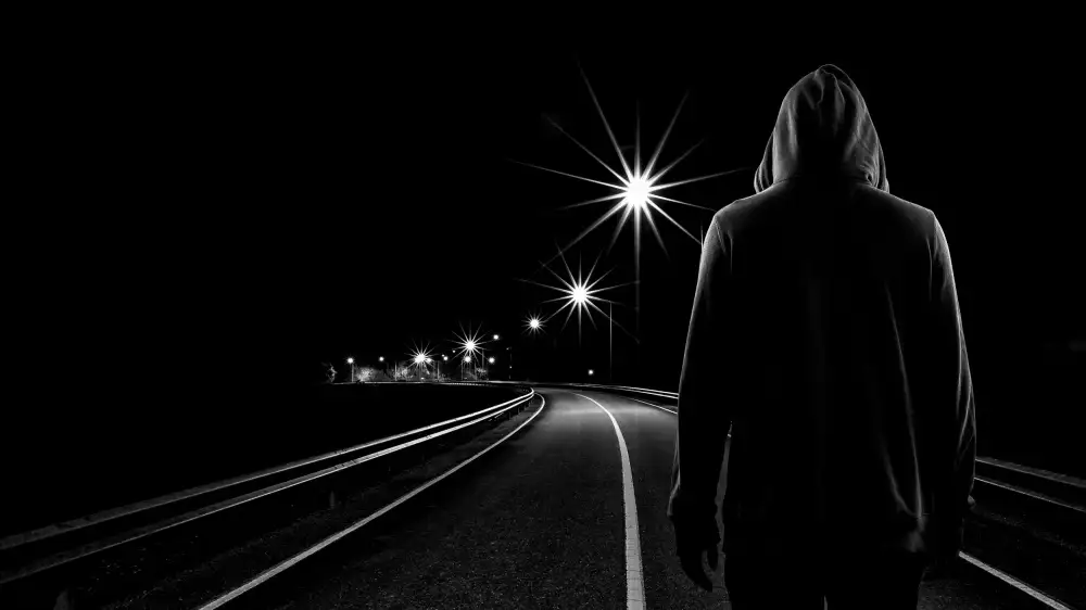 Foto, Patrick: Route de nuit