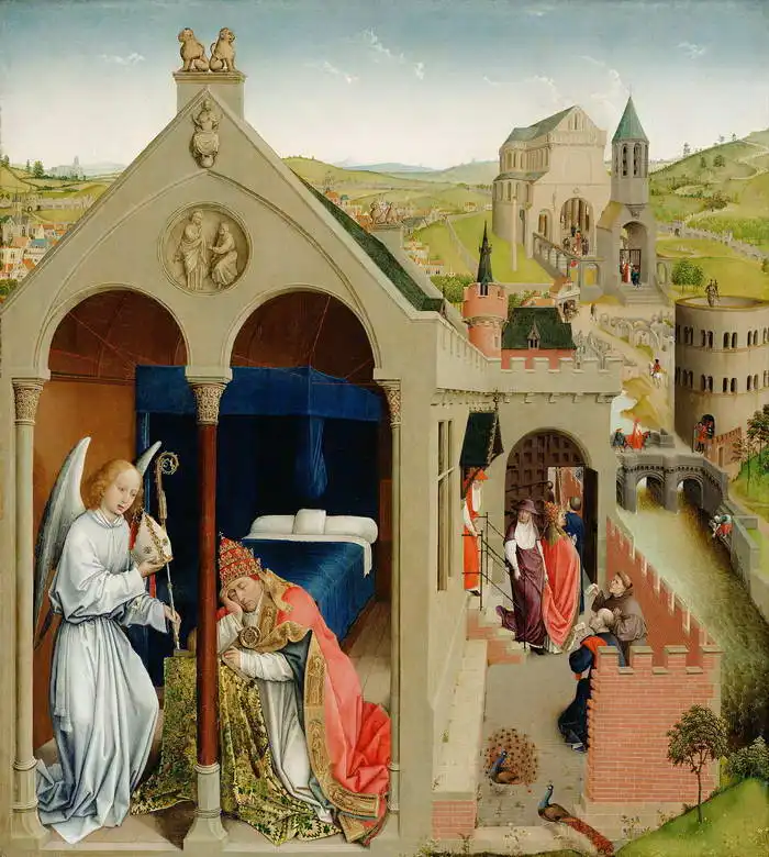 Weyden, Rogier van der: Sen papeže Sergiuse