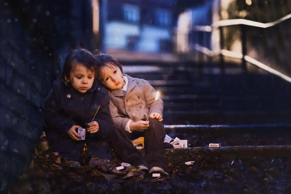 Tomsickova, Tatyana: Los pequeños vendedores de fósforos