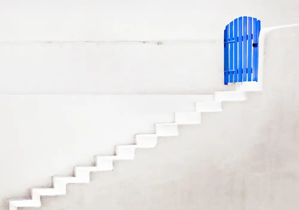 Wride, Linda: la porte bleue