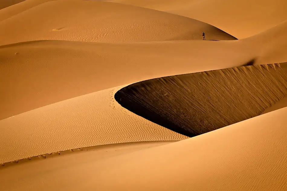 Momeni, Mohammadreza: caminar en los desiertos
