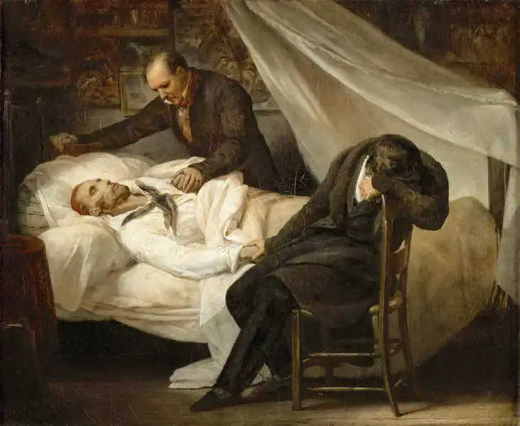 Scheffer, Ary: Smrt Théodore Géricaulta