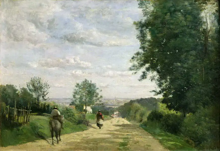 Corot, J. B. Camille: Chemin de Sèvres
