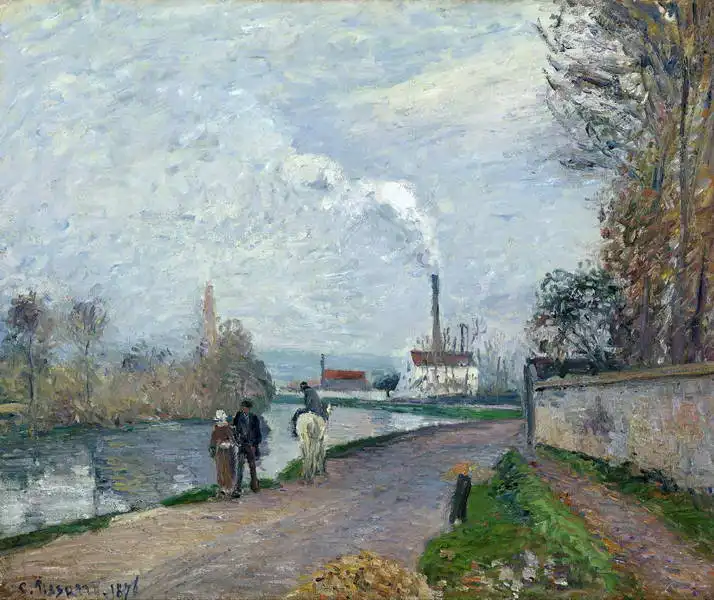 Pissarro, Camille: Oise poblíž Pontoise