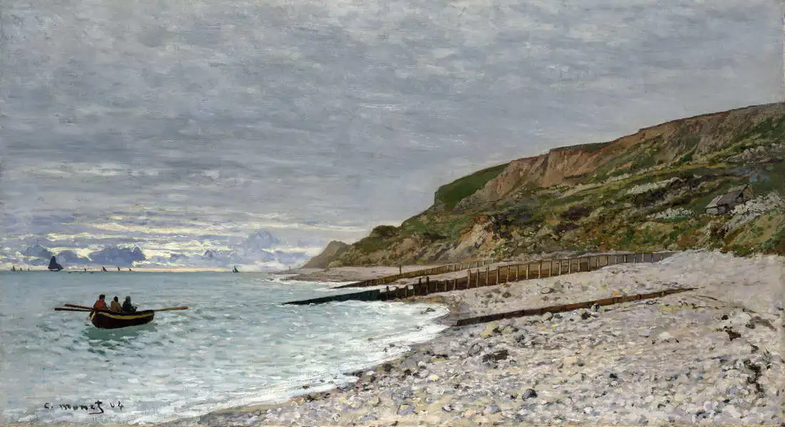 Monet, Claude: La Pointe de la heve, Sainte Adresse