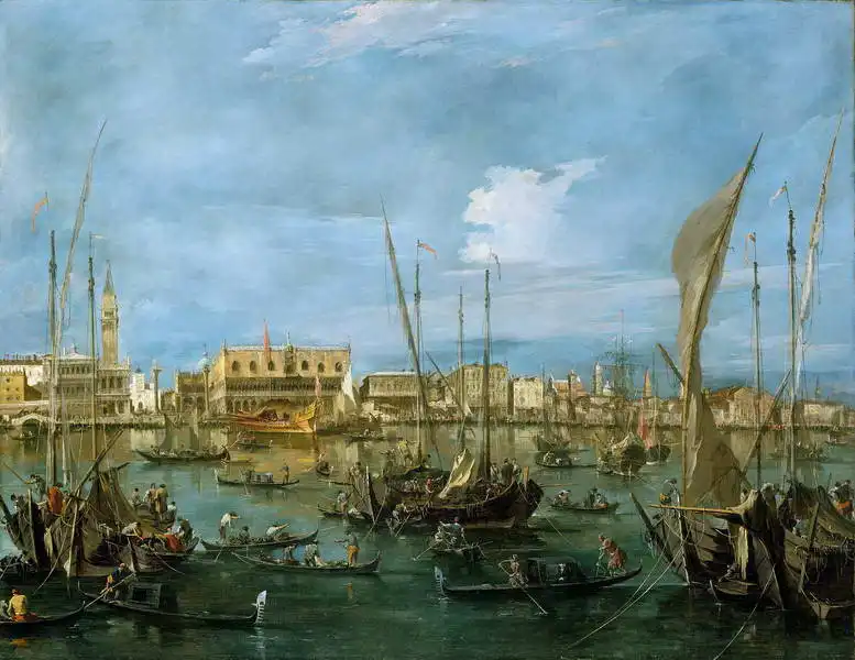 Guardi, Francesco: Benátky od Bacino di San Marco