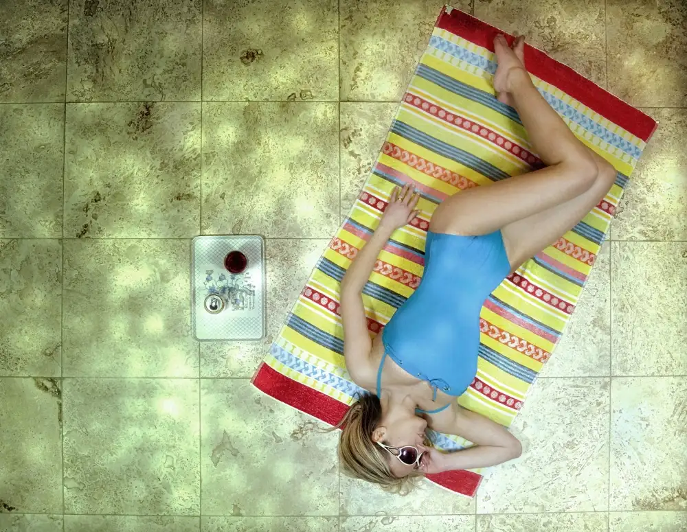 kenp: Farniente au bord de la piscine de Hockney