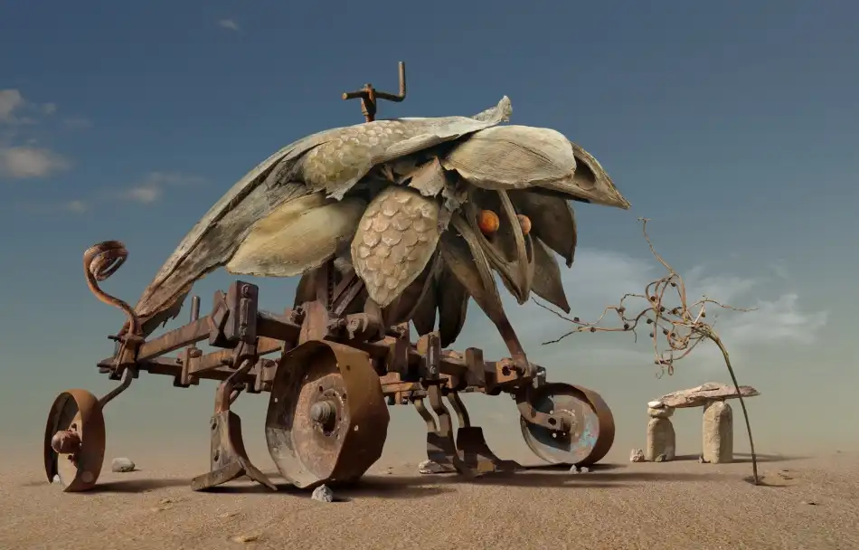 Penchev, Radoslav: Encounter in the desert