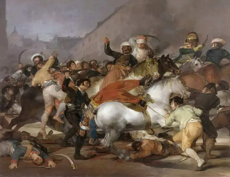 Goya, Francisco: Útok mameluků