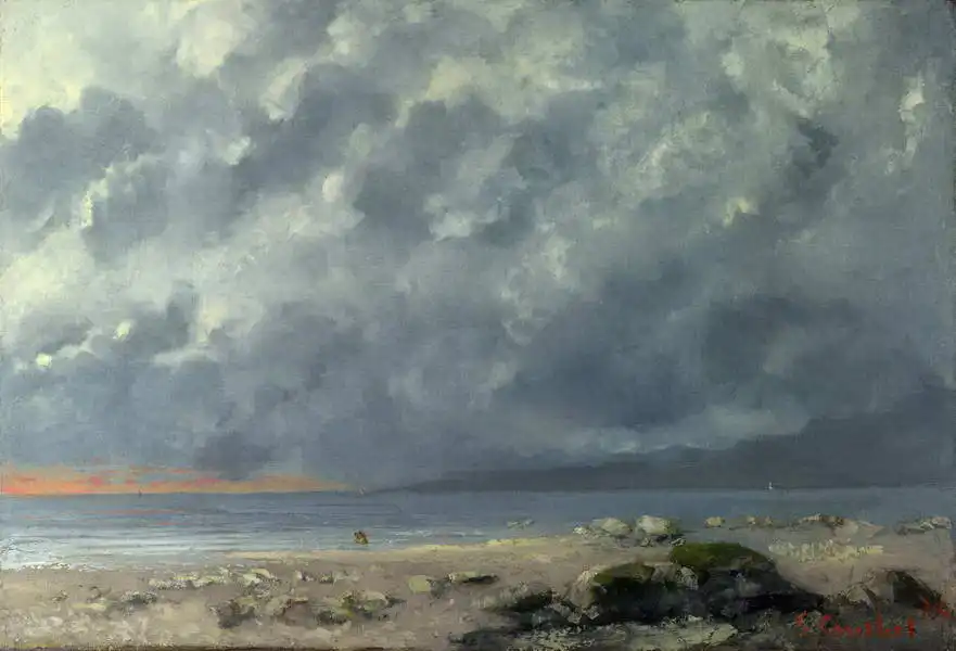 Courbet, Gustave: Výjev z pláže