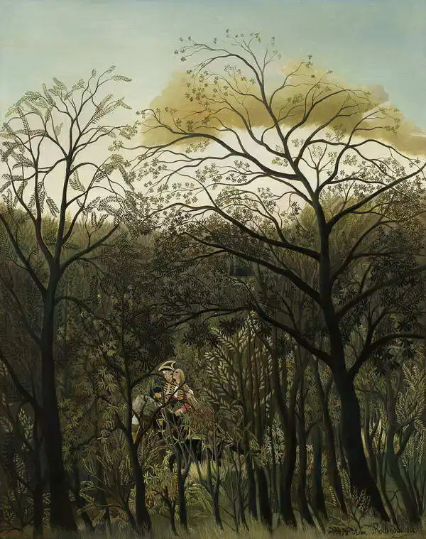 Rousseau, Henri: Setkání v lese