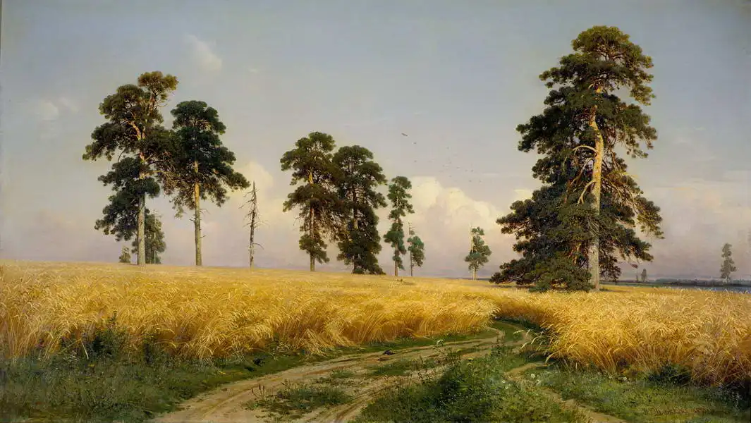 Shishkin, Ivan: Pšeničné pole
