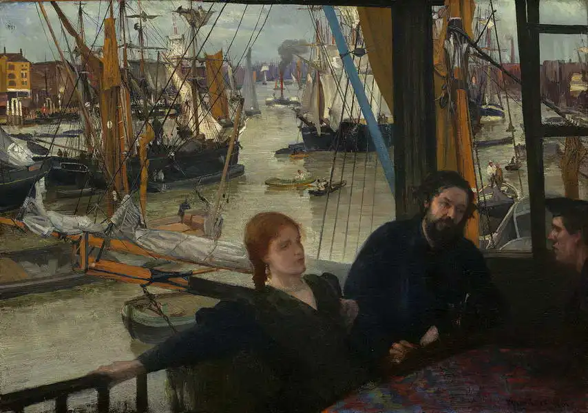 Whistler, J. M.: V přístavu