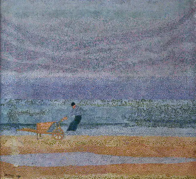 Toorop, Jan: Sbírač mušlí na pláži