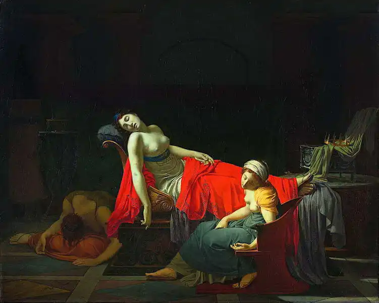 Regnault, Jean-Baptiste: Smrt Kleopatry