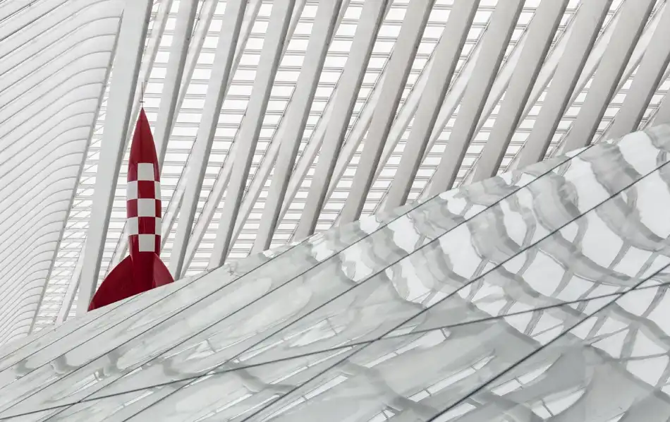 Houte, Van Jef: Herge's rocket