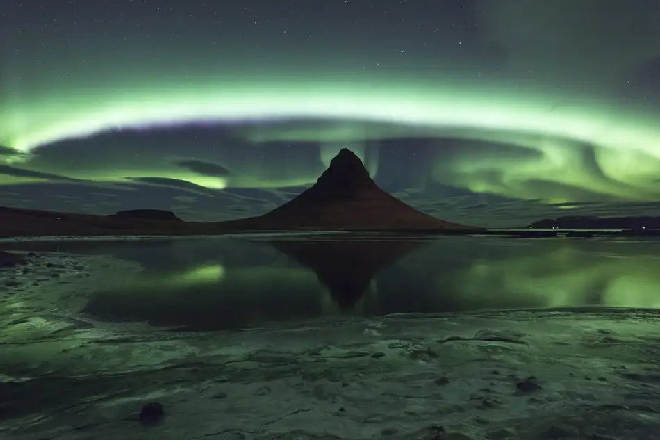 Eaglesfield, Philip: Kirkjufell Aurora