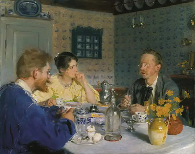 Krøyer, Peder Severin: Almuerzo