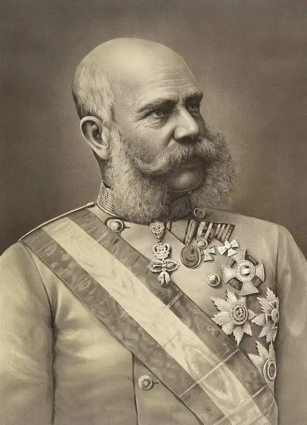 Neznámý: Portrét císaře Františka Josefa I.