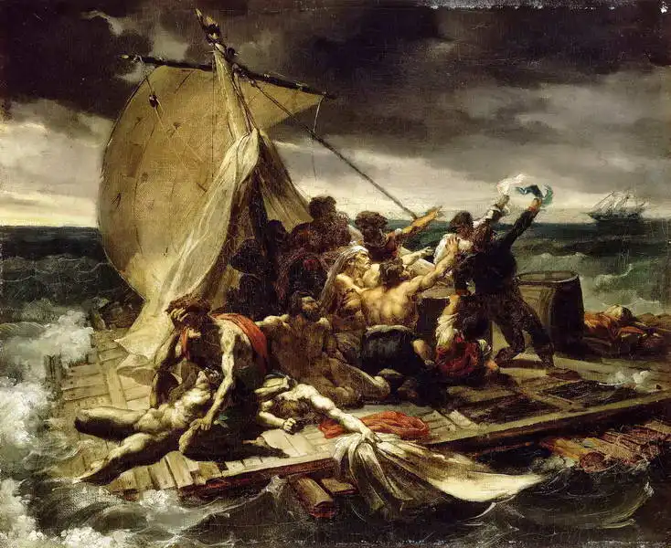Géricault, Théodore: Vor Medúzy