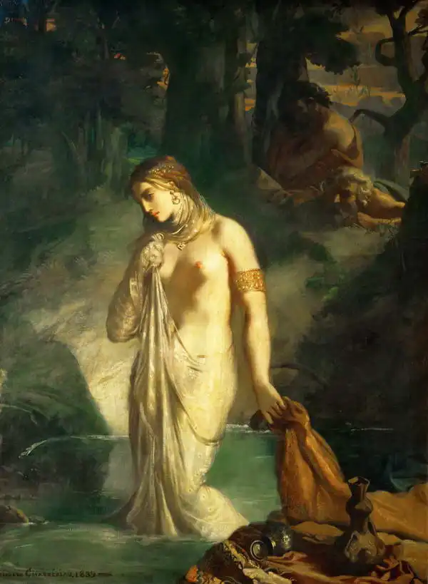 Chassériau, Théodore: Zuzan při koupeli