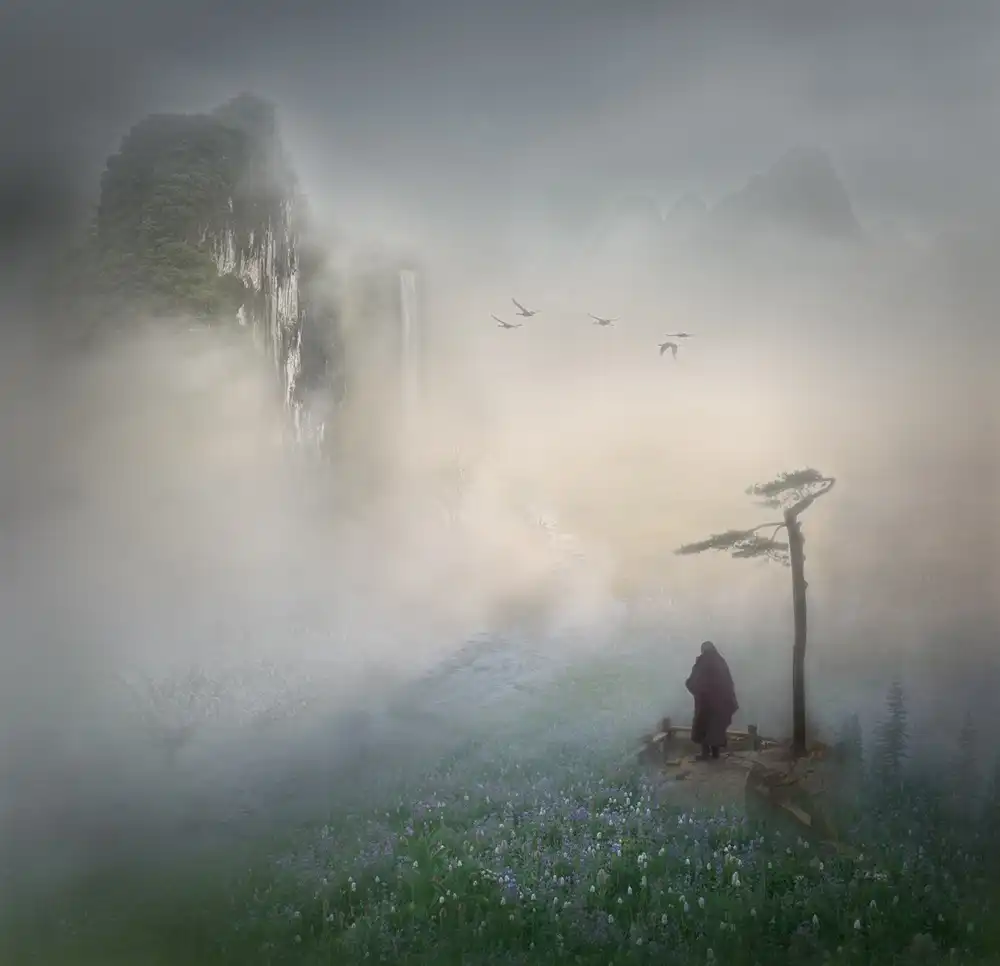 Dou, Shenshen: Sigue el río hasta donde comienza.