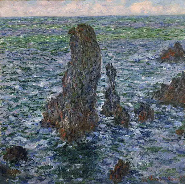 Monet, Claude: Pyramidy u Port Coton