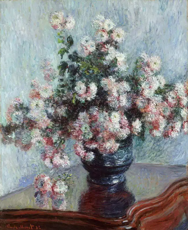 Monet, Claude: Chryzantémy