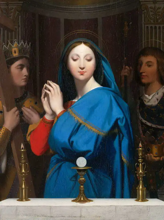 Ingres, Jean Auguste: Panna Maria před ...