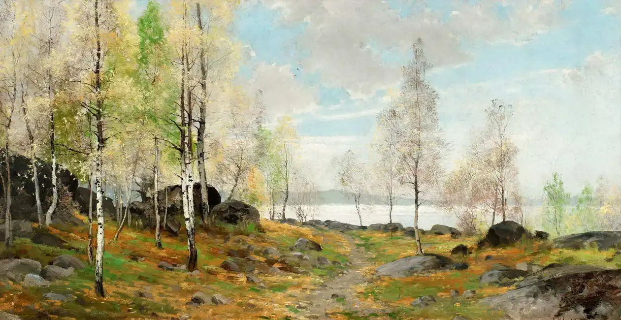 Lindström, Arvid Mauritz: Břízový hájek
