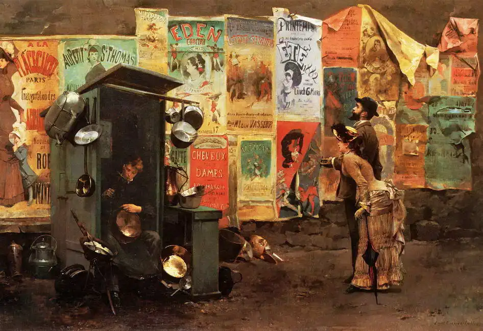 Carrier-Belleuse, Louis R.: Oprava nádobí