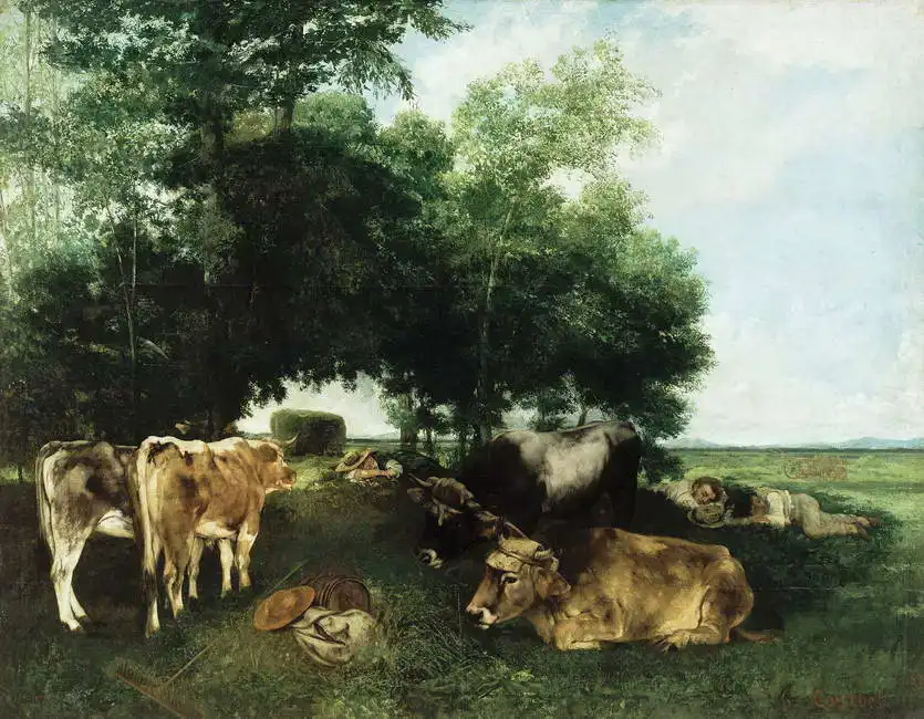 Courbet, Gustave: Pastva