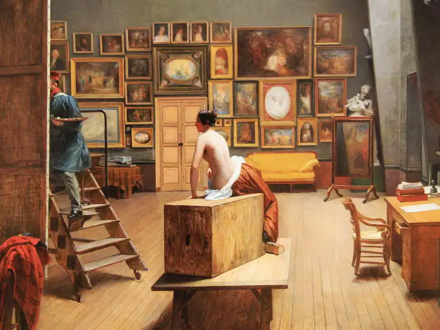 Pujol, Alexandre D. A. de : Ateliér