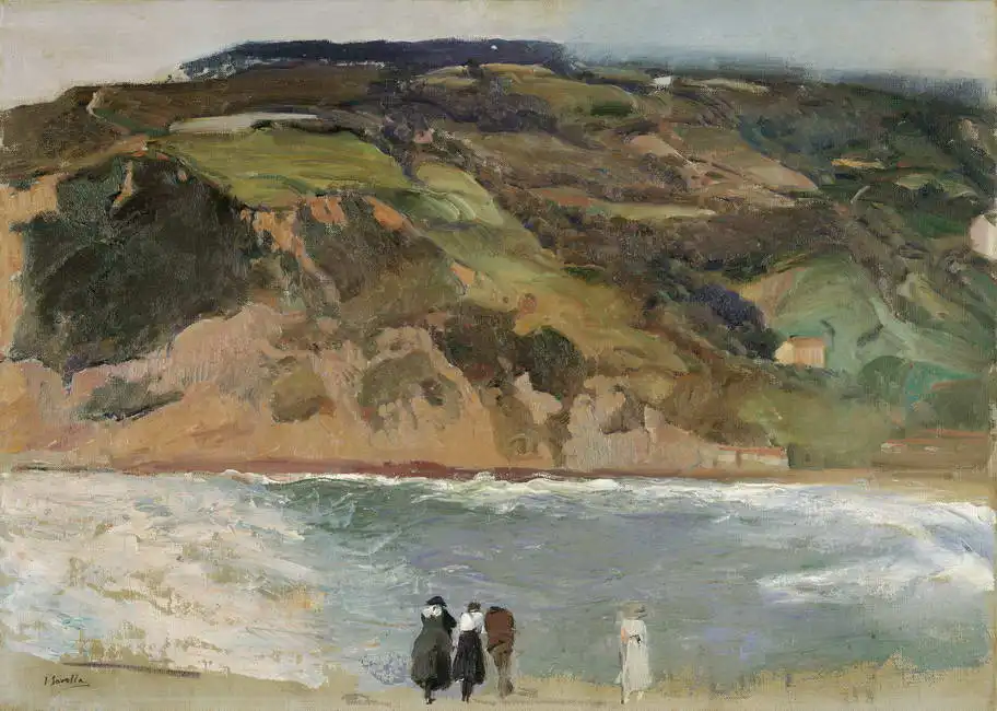 Sorolla y Bastida, Joaquin: Vlnolam v San Sebastiánu