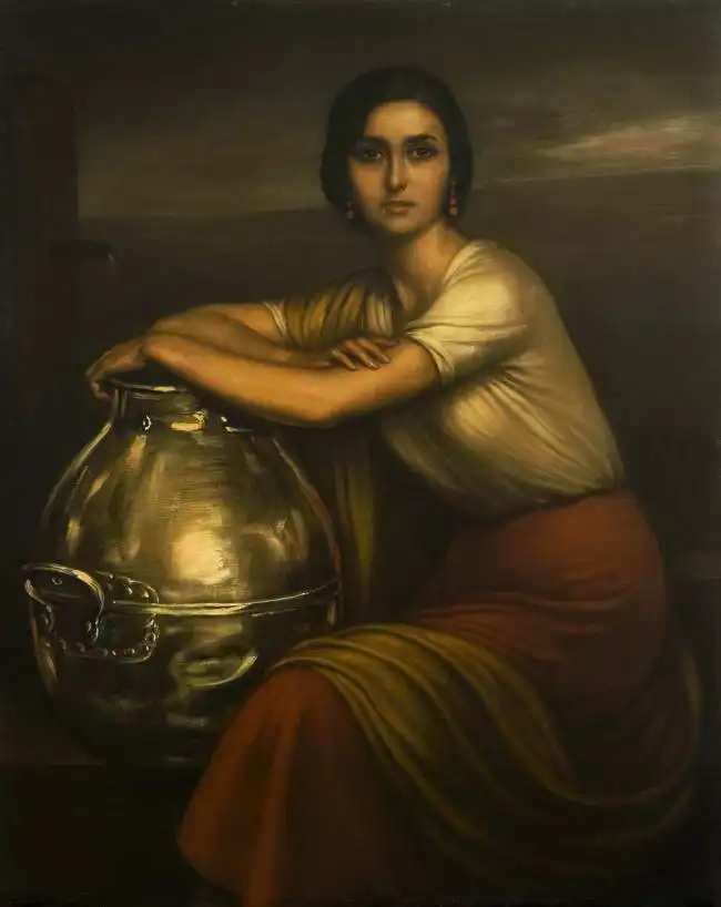 Torres, Julio Romero de: La Fuensanta