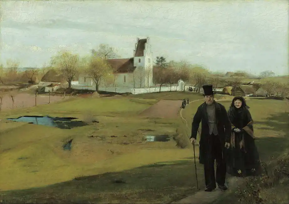 Ring, Laurits Andersen: Kostel v Mogenstrup