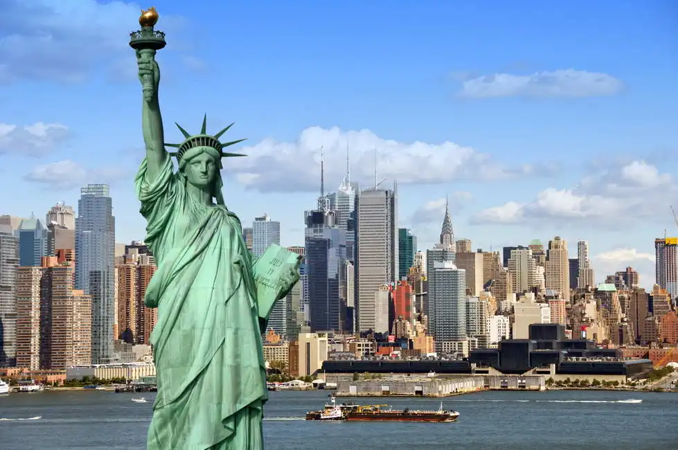 Neznámý: New York, socha Svobody