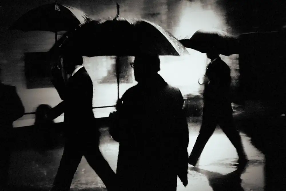 Droste, Holger: Männer im Regen
