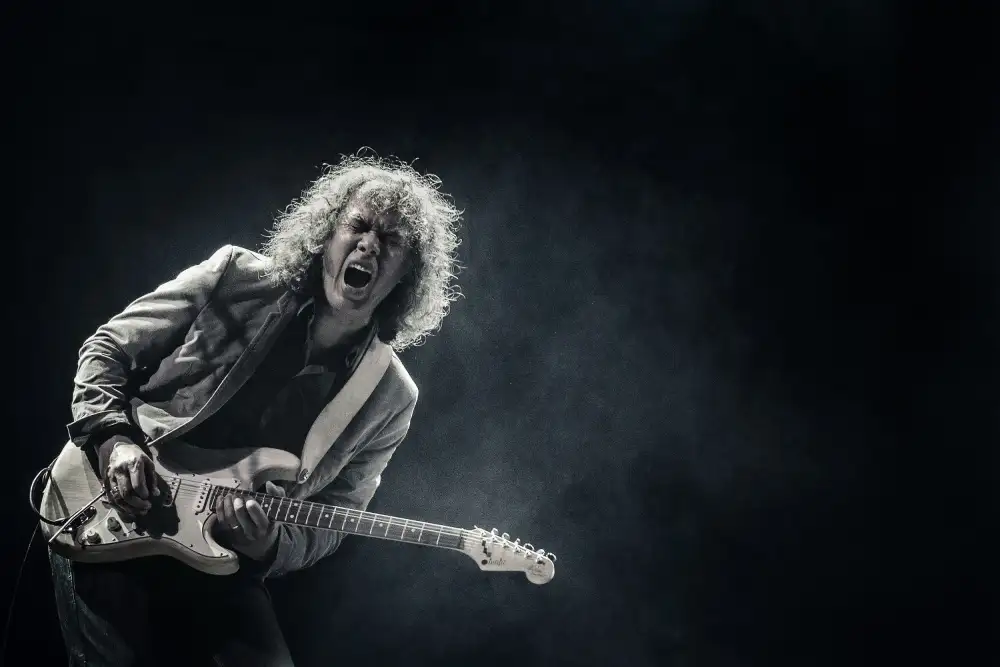 Jonkman, Gerard: tocando el blues