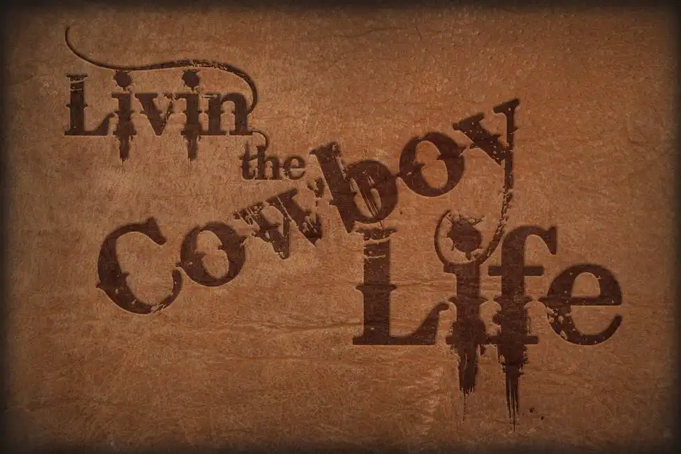 Neznámý: Livin the Cowboy Life