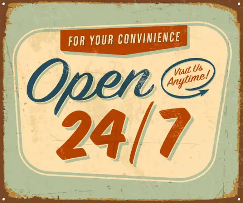 Neznámý: Open 24/7