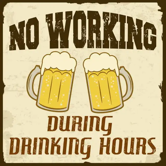 Unknown: Interdiction de travailler pendant les heures de boisson