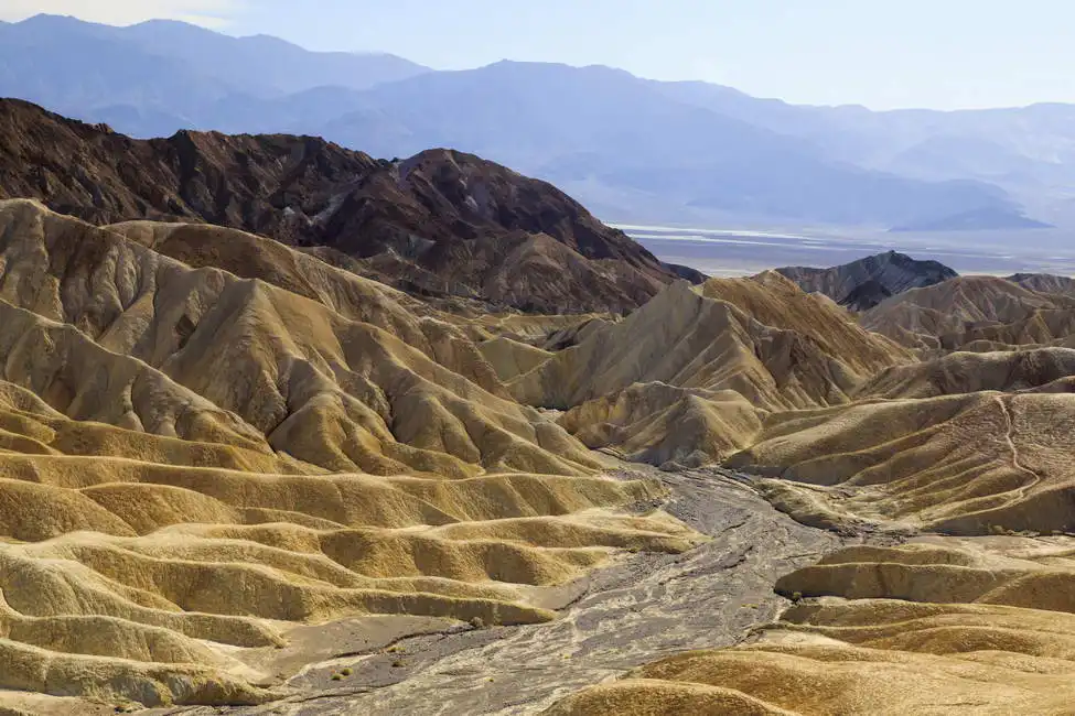 Unknown: Parc national de la Vallée de la Mort - Zabriskie Point