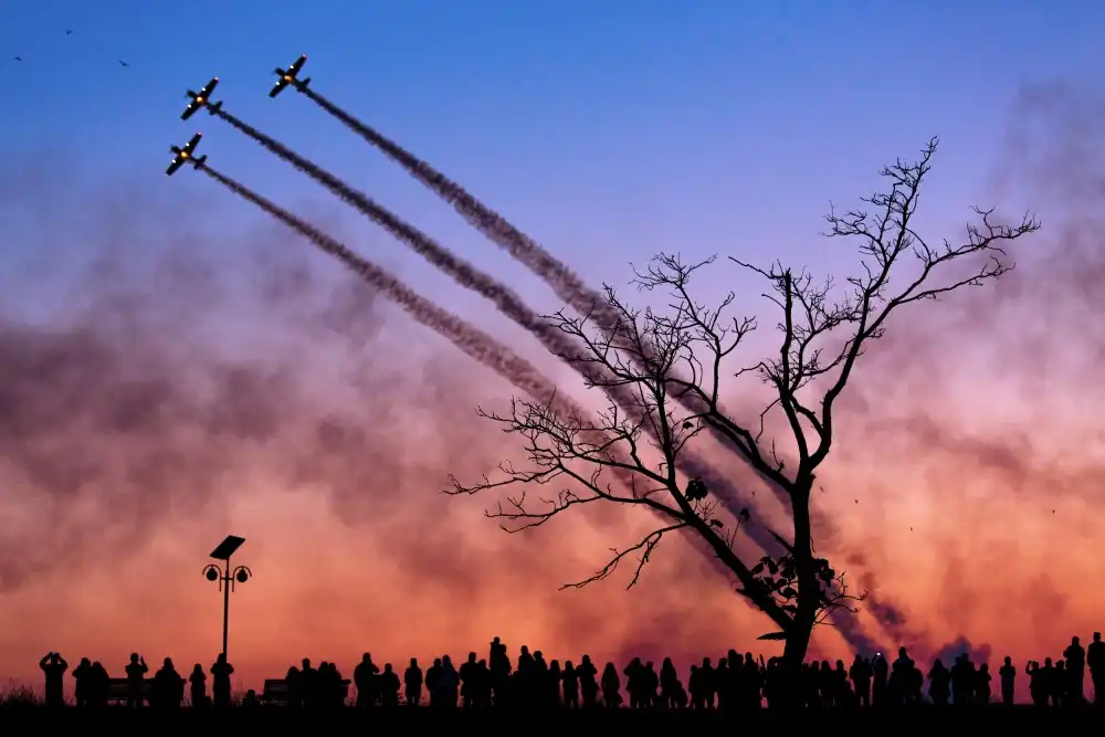 Mirica, Dan: Airshow v Bukurešti,Rumunsko