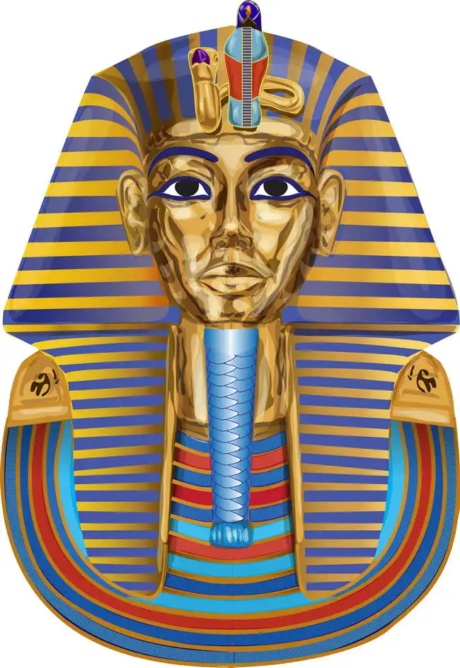 Neznámý: Zlatá maska ​​Tutanchamona