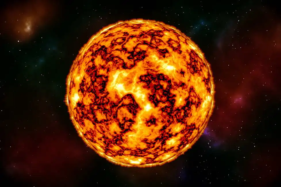 Neznámý: Slunce ve vesmíru
