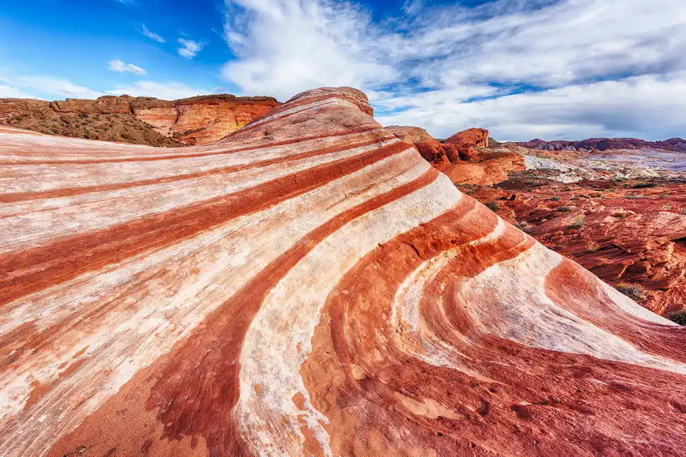 Unknown: Fire Wave Rock, parc d