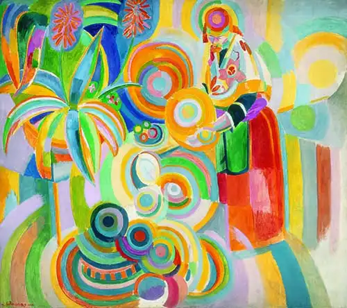 Delaunay, Robert: Portugalská žena