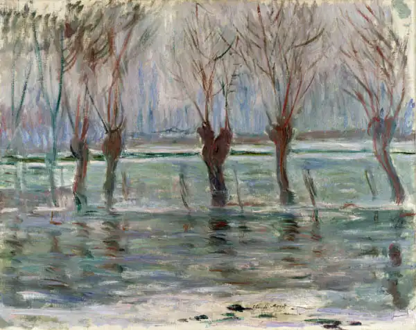 Monet, Claude: Jarní povodeň