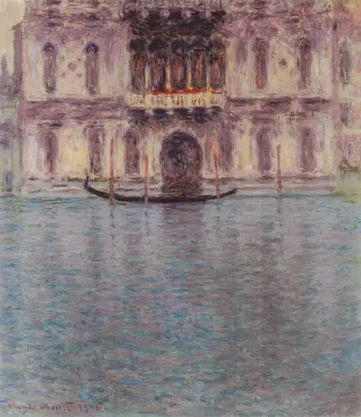 Monet, Claude: Palazzo Contarini, Benátky